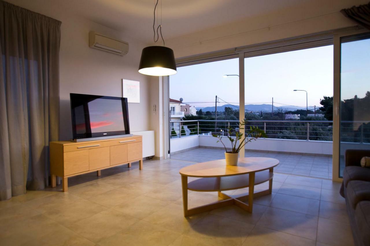 Luxury Villa Loutraki With Private Heated Pool Buitenkant foto